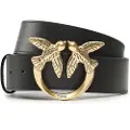 Pinko Cintura Love Birds in pelle
