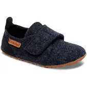 Bisgaard Kid's Casual Wool Pantofole Bambini (28, blu)