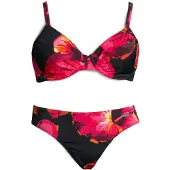 LASCANA Bikini rosso / nero