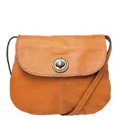 Pieces Borsa a tracolla cognac