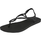 Havaianas Women's Luna Sandali Donna (33/34, nero)