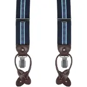 Profuomo Bretelle Luxe Navy-Azzurro Chiaro Blu scuro Blu