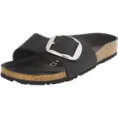 Birkenstock Sandalo Madrid Big Buckle in pelle oliata