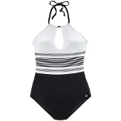 Jette Costume intero 'Macy' nero / bianco