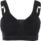 Odlo Women's Sports Bra Padded High Reggiseno sportivo Donna (90 - Cup C, nero)