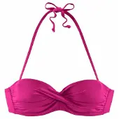 s.Oliver Top per bikini 'Spain' rosa