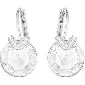 Swarovski Orecchini 'Bella' argento / bianco