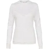 Vila Vistasia Lace Top A Maniche Lunghe