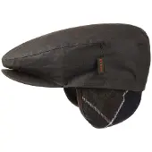 Barbour per uomo. MHA0294 Berretto di cera verde (L), Casual, Cotone