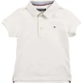Tommy Hilfiger Polo KB0KB03975 ragazzo - Bianco - 6 anni