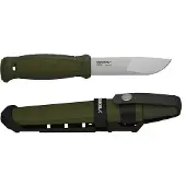 Morakniv Mora Kansbol 12645 coltello bushcraft con fodero multimontaggio, verde