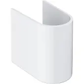 GROHE Euro Ceramic - Semicolonna per lavabo, bianco alpino 39201000