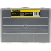 Stanley 1-92-761 scatola per minuteria/attrezzi Nero, trasparente