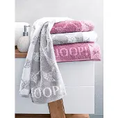 JOOP! Asciugamano grigio / grigio chiaro