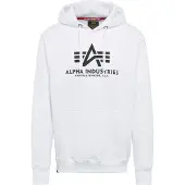 Alpha industries Felpa nero / offwhite