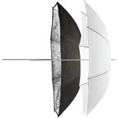 Elinchrom kit ombrelli 2 pezzi lucido/argento