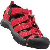 Keen Kid's Newport H2 Sandali Bambini (29, nero/rosso)