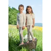 Engel Kids' Undershirt S/S Intimo lana merinos Bambini (152, grigio)