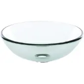 Kerra Lavabo in vetro, 38 x 38 cm, MEGAN trasparente