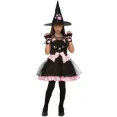 MOM Costume Di Ragazza Strega Gattina