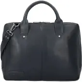 Plevier Navigator Tacan Valigetta Vera Pelle 36 cm Vano porta PC nero
