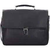 Harold's Campo Valigetta Vera Pelle 38 cm marrone