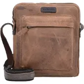 Harold's Antic Borsa a tracolla Vera Pelle 22 cm marrone
