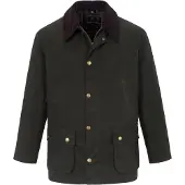 Barbour Giacca cerata Ashby Olive Marrone Verde scuro Verde taglia