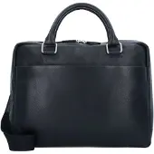 Leonhard heyden Berlin Valigetta Vera Pelle 38 cm Vano porta PC nero