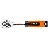 Neo Tools Cricchetto diritto 1/2", 265 mm, 45T