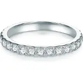 Trilani Anello argento / trasparente