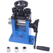 HBM Rullo da stiro professionale , rullo da gioielliere con 4 rulli
