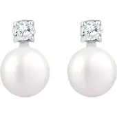 Elli Orecchini argento / bianco perla