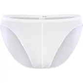 Hom Slip PLUMES MICRO BRIEF uomini - Bianco - EU S