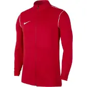 Nike Giacca sportiva 'Park 20' rosso fuoco / bianco