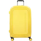 Mandarina Duck Logoduck + 4 ruote Carrello M 32 cm espandibile giallo