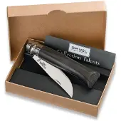 Opinel Coltellino 8 Ebony Wgift Box
