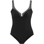 LASCANA Costume intero nero / bianco