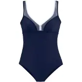 LASCANA Costume intero navy / bianco