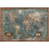 Educa Mappa Del Mondo Storica Puzzle 8000 Pezzi