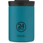24Bottles Borraccia '350 ml' petrolio / nero