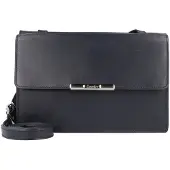 Esquire Helena Pochette Protezione RFID Vera Pelle 17.5 cm blu