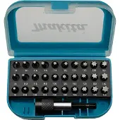 Makita Set di punte per viti da 31 pezzi Torx P-73352