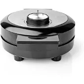 Nedis Macchina per cialde 1000W DM:19cm antiaderente nera KAWP100BK