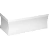 Hak Grembiule angolare ADRIANA 160 UL, bianco