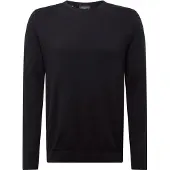 Selected Maglione Girocollo Uomini Nero XL