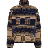 Iriedaily Giubbotto Pile Uomo Insaneia Jacket Khaki