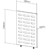 NeoMounts Supporto Tv Ns-mbtc100black