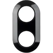 Hager 138121 Schalter de Light Duroplast Schwarz