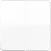 JUNG Pulsante di controllo 2-gang standard CD1702WW (CD1702WW)